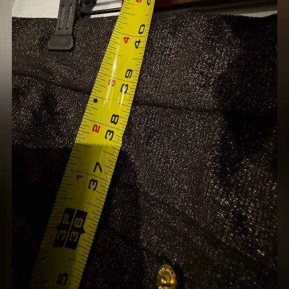Michael Kors XL Gold Brown Shimmer Pants - Picture 9 of 16